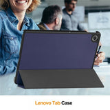 Lenovo Tab M10 10.1 TB311FU Trifold-kotelo sininen