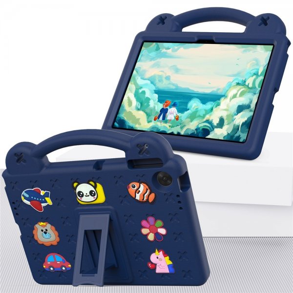 Lenovo Tab 10.1 TB311FU Kuoret lapsille Tarroilla Tumman sininen