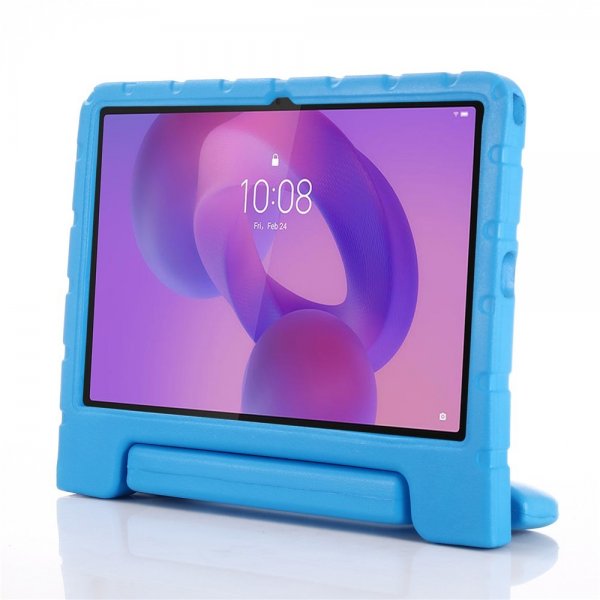 Lenovo Tab 10.1 TB311FU -suojakuori kahvalla, sininen