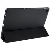 Lenovo Tab M10 Plus (3. sukupolvi) TB125 TB128 kolmiosainen suojakotelo, musta