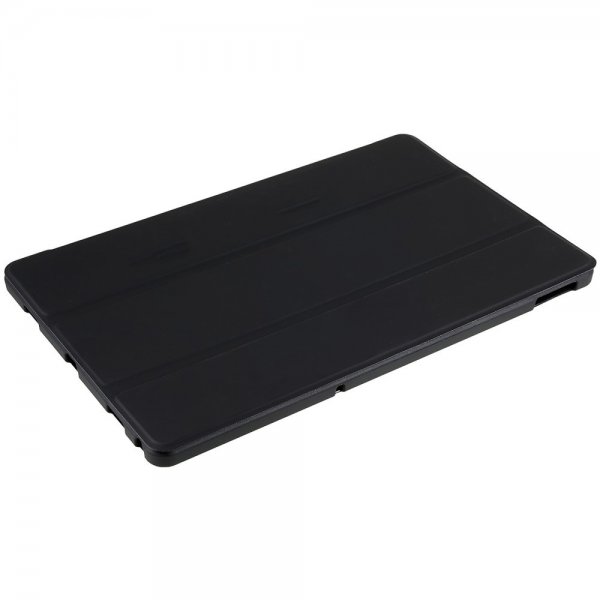 Lenovo Tab M10 Plus (3. sukupolvi) TB125 TB128 kolmiosainen suojakotelo, musta