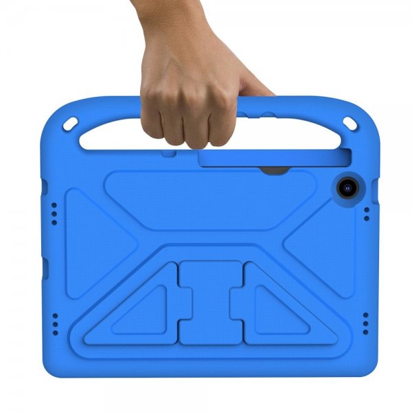 Lenovo Tab M10 Plus (3. sukupolvi) TB125 TB128 Lasten suojakotelo jalustatoiminnolla Sininen