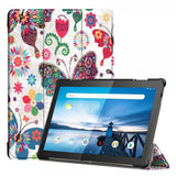 Lenovo Tab M10 TB-X605 TB-X505 Kotelo Kuori Värilliset Perhoset