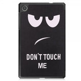 Lenovo Tab M8 (4th gen) TB300 Suojakuori Aihe Don't Touch Me
