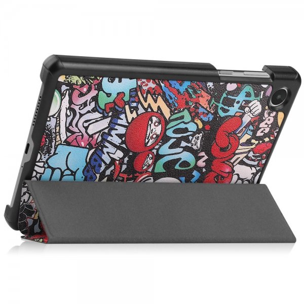 Lenovo Tab M8 (4. sukupolvi) TB300 -suojakuori kuviolla, Graffiti