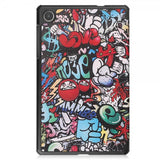 Lenovo Tab M8 (4. sukupolvi) TB300 -suojakuori kuviolla, Graffiti