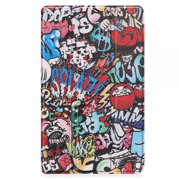 Lenovo Tab M8 (4. sukupolvi) TB300 -suojakuori kuviolla, Graffiti