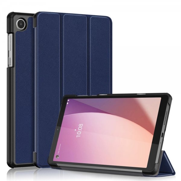 Lenovo Tab M8 (4. sukupolvi) TB300 Fodral Trifold Sininen