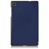 Lenovo Tab M8 (4. sukupolvi) TB300 Fodral Trifold Sininen