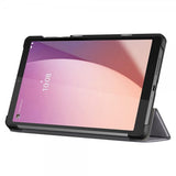 Lenovo Tab M8 (4. sukupolvi) TB300 Kolmiosainen suojakotelo, harmaa