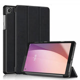 Lenovo Tab M8 (4. sukupolvi) TB300 -kotelo, kolmiosainen, musta