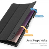 Dux Ducis Lenovo Tab M9 TB310 Fodral DOMO Series Musta