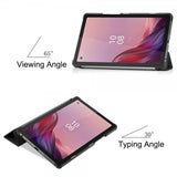 Lenovo Tab M9 TB310 Suojakotelo Trifold Musta