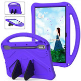 Lenovo Tab P11 Pro (2. sukupolvi) TB132 TB138 Lasten suojakotelo, jossa jalustatoiminto, violetti