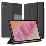 Dux Ducis Lenovo Tab Plus -suojakotelo, DOMO-sarja, musta