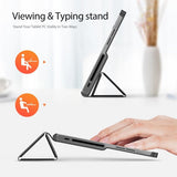 Dux Ducis Lenovo Tab Plus -suojakotelo, DOMO-sarja, musta