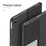 Dux Ducis Lenovo Tab Plus -suojakotelo, DOMO-sarja, musta