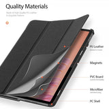 Dux Ducis Lenovo Tab Plus -suojakotelo, DOMO-sarja, musta