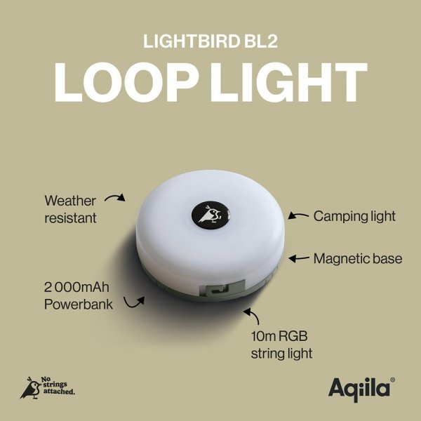 Aqiila Lightbird BL2 Kannettava Ulosvedettävä Valosarja