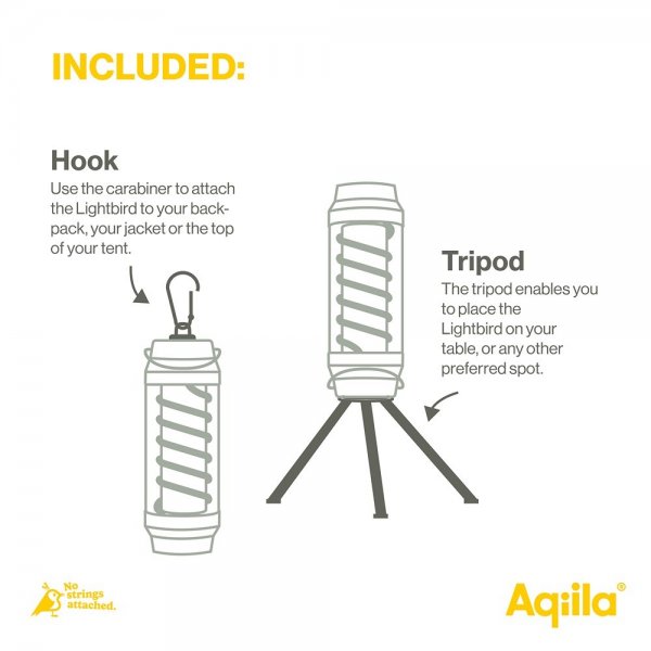 Aqiila Lightbird G1 Lyhty ja Taskulamppu