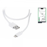 Vivanco Lightning–USB-kaapeli, 2 m, valkoinen