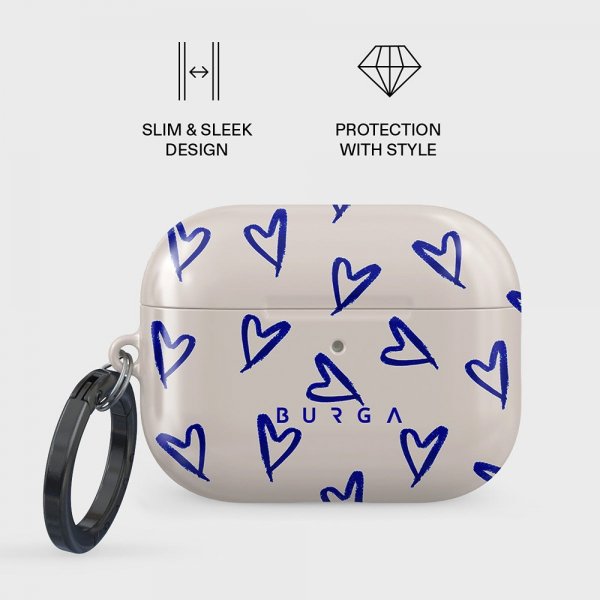 Burga AirPods Pro 3 Suojakuori Design Love Me Right