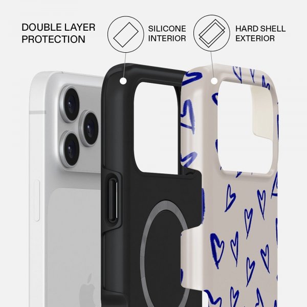 Burga iPhone 17 Pro Max kuori Tough MagSafe Love Me Right