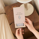 Burga Powerbank MagSafe 5000 mAh Love Me Right Metallinharmaa