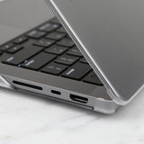 Moshi MacBook Pro 14 M1/M2 (A2442 A2779) Kuori iGlaze Hardshell Case Stealth Clear