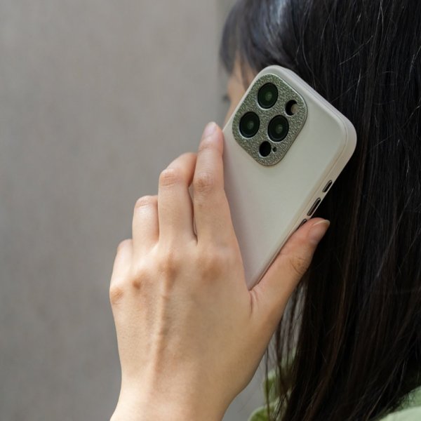 Moshi iPhone 15 Pro Max Kuori Napa MagSafe Eggnog White