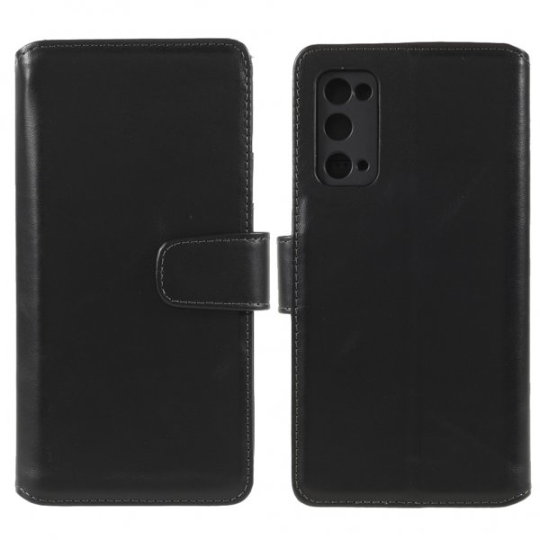 Nordic Covers Samsung Galaxy S20 FE Essential Leather Raven Black -kotelo