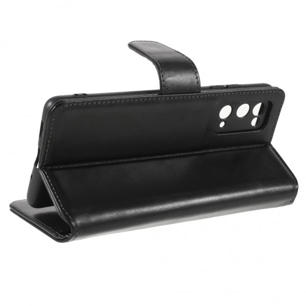 Nordic Covers Samsung Galaxy S20 FE Essential Leather Raven Black -kotelo