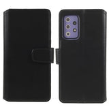 Nordic Covers Samsung Galaxy A52/A52s 5G Essential Leather -suojakotelo, Raven Black