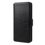 Nordic Covers Samsung Galaxy A52/A52s 5G Essential Leather -suojakotelo, Raven Black