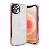 iPhone 11 Suojakuori Kimalle Läpinäkyvä Iskunkestävä Vaaleanpunainen