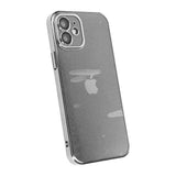 iPhone 11 Suojakuori Kimalteleva Läpinäkyvä Iskunkestävä Hopea