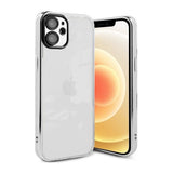 iPhone 11 Suojakuori Kimalteleva Läpinäkyvä Iskunkestävä Hopea