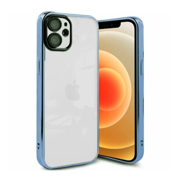 iPhone 12 Kuoret Glitter Läpinäkyvä Iskunkestävä Sininen