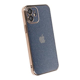 iPhone 12 Kuoret Glitter Läpinäkyvä Iskunkestävä Kulta