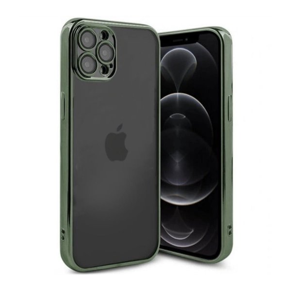 iPhone 12 Pro Kuori Glitter Läpinäkyvä Iskunkestävä Vihreä