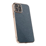 iPhone 12 Pro Kuoret Glitter Läpinäkyvä Iskunkestävä Kulta