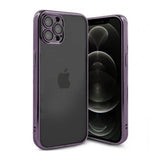 iPhone 12 Pro Kuoret Kimalteleva Läpinäkyvä Iskunkestävä Violetti