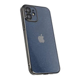 iPhone 12 Kuoret Glitter Läpinäkyvä Iskunkestävä Musta