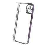 iPhone 14 Suojakuori Glitter Läpinäkyvä Iskunkestävä Violetti