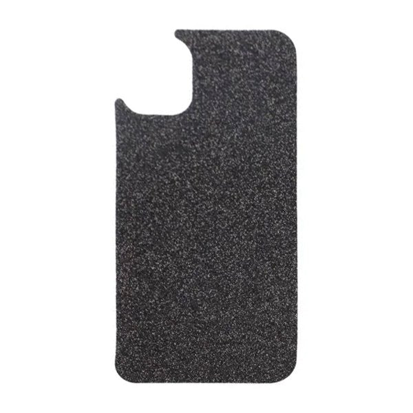 iPhone 11 Suojakuori Glitter Läpinäkyvä MagSafe Musta