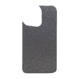 iPhone 12 Pro Glitter Läpinäkyvä MagSafe Suojakuori Musta