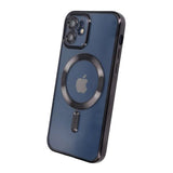 iPhone 12 Kuoret Glitter Läpinäkyvä MagSafe Musta
