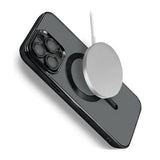 iPhone 13 Pro Kuori Glitter Läpinäkyvä MagSafe Musta