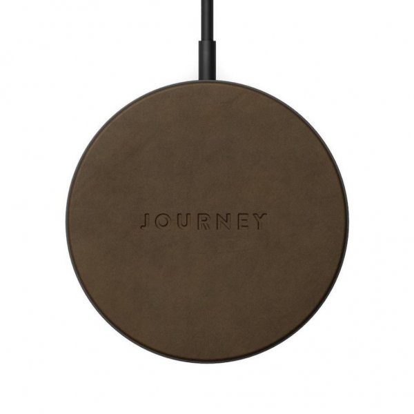 Journey MagSafe-yhteensopiva langaton laturi, tummanruskea