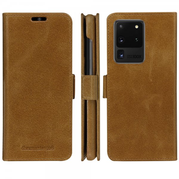 dbramante1928 Samsung Galaxy S20 Ultra Kotelo Lynge Irrotettava Kuori Tan